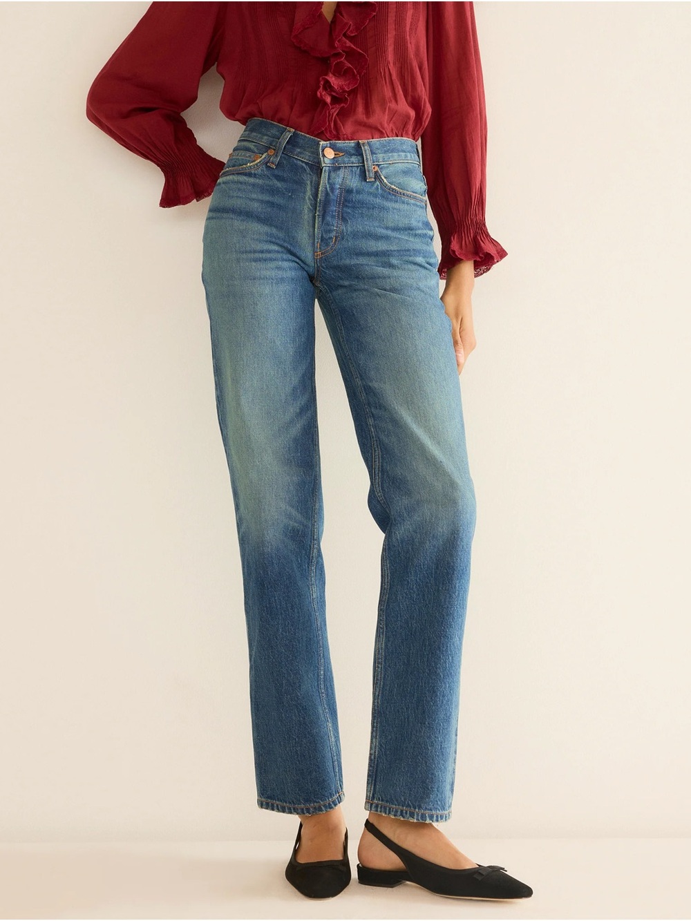 Doen Diana Jeans - Villafort Wash - Size 34! Sold out online
